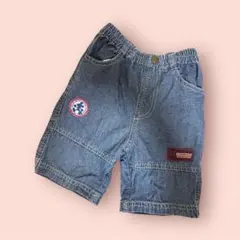 ミッキーデニムショートパンツ