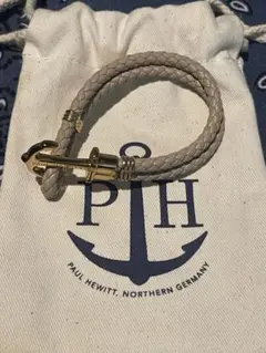 ポール ヒューイット　レザー ブレスレット