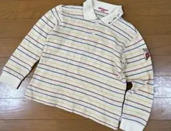 MIKIHOUSE 長袖　ポロシャツ　ミキハウス　ストラップ