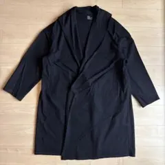 ショールカラーコート