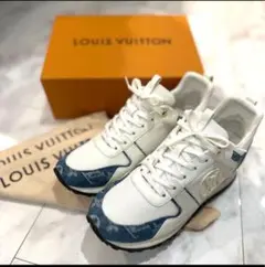 Louis Vuitton スニーカー ホワイト/デニム