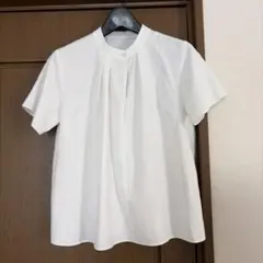 しまむら　CLOSSHI 半袖 ブラウス ホワイト Mサイズのサムネイル