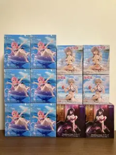 【未開封発送】美少女フィギュア ララ＆アルベド＆宇崎花＆宇崎月 12点まとめ売り