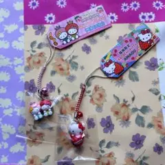 ハローキティ いちごワンピース　ストラップ Amazon.co.jp: ONE PIECE × HELLO KITTY ストラップ 【3：ハロー
