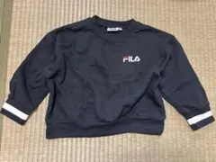 FILA ブラック トレーナー 110サイズ