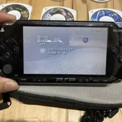 SONY PSP 1000 本体 ソフト9本　ケース　充電器　一式　ソニー