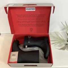 HUNTER ブラック 長靴・レインブーツ