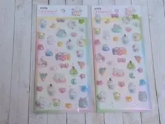 カプセルシール キラキラアニマル 2枚セット