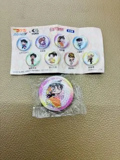 くら寿司　びっくらポン　名探偵コナン　缶バッチ　毛利蘭