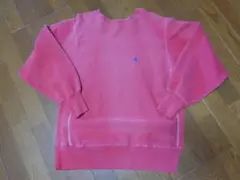 超フェード/Lサイズ/チャンピオン/刺繍タグ/スウェット/90S/レッド