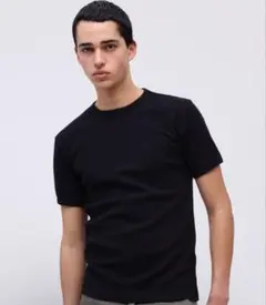 AVIREXリブ 半袖 クルーネック Tシャツ　Ｓサイズ