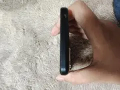 ブラックスマートフォン USB Type-C