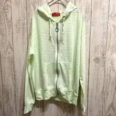 【美品】repipi armario ジップアップ パーカー M 160