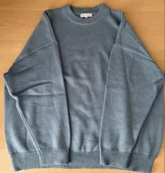 FREAK'S STORE ブルー ニットセーター Lサイズ