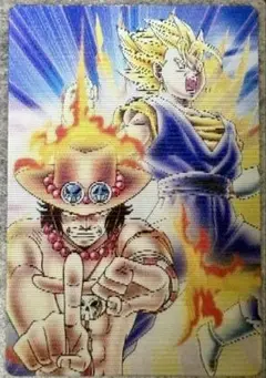 【希少】ドラゴンボール&ワンピースコラボ グミカード9枚セット m53434546718_1.jpg?1732275013