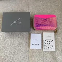 NADAYA 二つ折り財布 メタリック ピンク NADAYA 二つ折り財布 メタリック ピンク - メルカリ