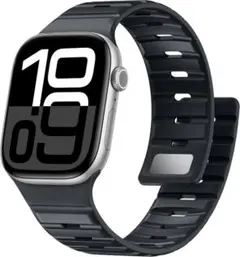 【新品】Apple Watch バンド スポーツ 薄型 シリコン マグネット