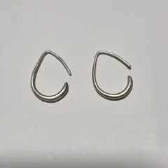 MUKU シルバーピアス シンプル