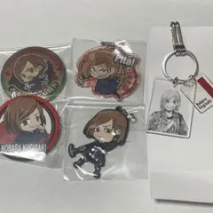 呪術廻戦 釘崎野薔薇 アクリルキーホルダー 缶バッジ