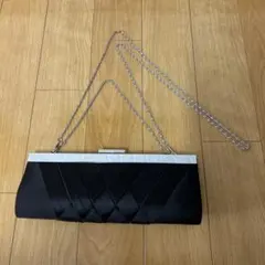 【美品】レディース　パーティバッグ　黒