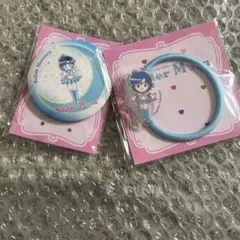 セーラームーン マーキュリー　缶ミラー　ヘアゴム