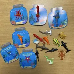 海の生き物フィギュアセット　18個