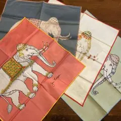 Jim Thompson ジム トンプソン　綿ハンカチ6枚