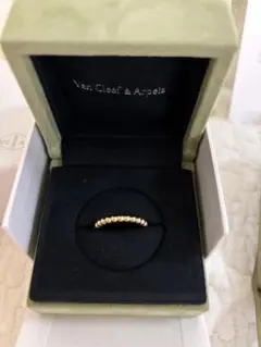 VanCleef&Arpels ペルレ リング ミディアム YG 53 - メルカリ