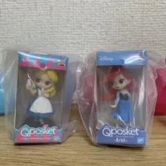 ディズニー Qposket ミニチュアコレクション4 アリス アリエル