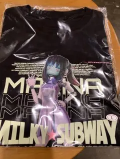 ミルキーサブゥエイ　マキナ　半袖Tシャツ　Lサイズ　缶バッジ付き 2025年最新】ミルキーサブウェイの人気アイテム - メルカリ