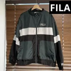 FILA ナイロンジャケット ダークグリーン