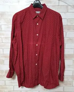 COMMEdesGARCONS HOMME 田中オム ドット柄シャツ 銀タグのサムネイル