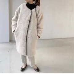 journal standard relume フェイクムートンコート 38 JOURNAL STANDARD relume】フェイクムートンコート38 - メルカリ