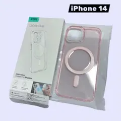 ESR iPhone 14 MagSafe対応 クリアケース ピンクのサムネイル