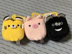 しかくい動物園マスコット　3体セット