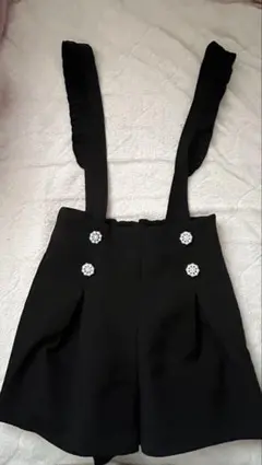 【evelyn】 2way ショートパンツ サロペット