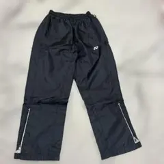 YONEX ブラック ウォームアップパンツ SS