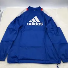 adidas アディダス ピステ ウィンドブレーカー 青 トレーニングウェア