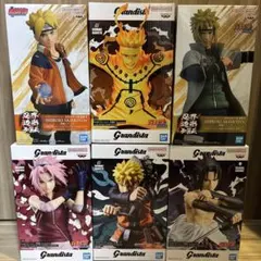 NARUTO-ナルト- Grandista 忍界造形列伝 フィギュア　6体セット