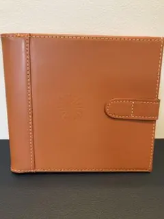 新品 皇居財布 皇居限定 折り財布 がま口 菊の御紋 シボレザー 牛革