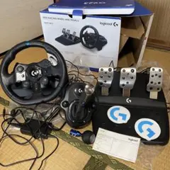 Logicool G923 レーシングホイールとペダルとシフター3点セット