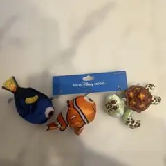 東京ディズニーリゾート ニモぬいぐるみマスコットセット