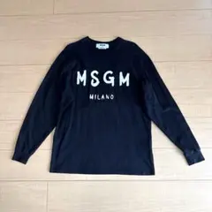 MSGM ブラック ロングTシャツのサムネイル