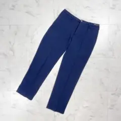 PT01 イージーテーパードパンツ スラックス 紺 サイズ44*GD381