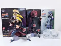 NARUTO 一番くじ 風影奪還編 フィギュア デイダラ サソリ はたけカカシ