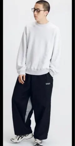 SUMARI VENTILATION BAGGY PANTS ネイビー　2