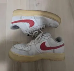 NIKE AIR FORCE 1 ローカット ホワイト レッド