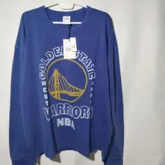 新品 ロンT XL ウォーリアーズ NBA GAP ピグメント 長袖Tシャツ