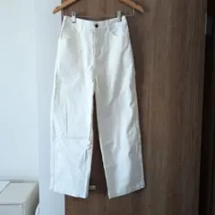 日曜日まで　ニッセン　ホワイトワイドパンツ PMサイズ