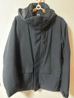 UNIQLO(ユニクロ) ハイブリッドダウンパーカ ブラック XL